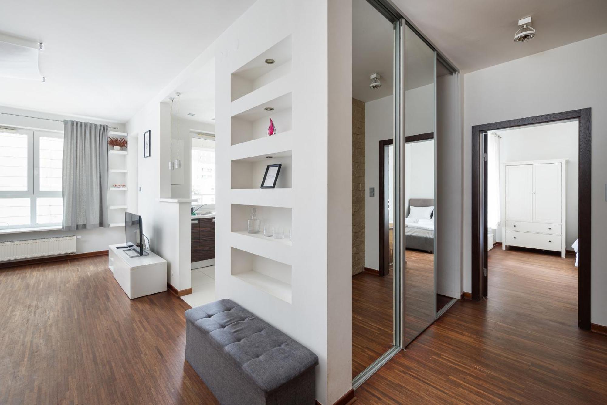 Stawki Pleasant Apartment 华沙 外观 照片