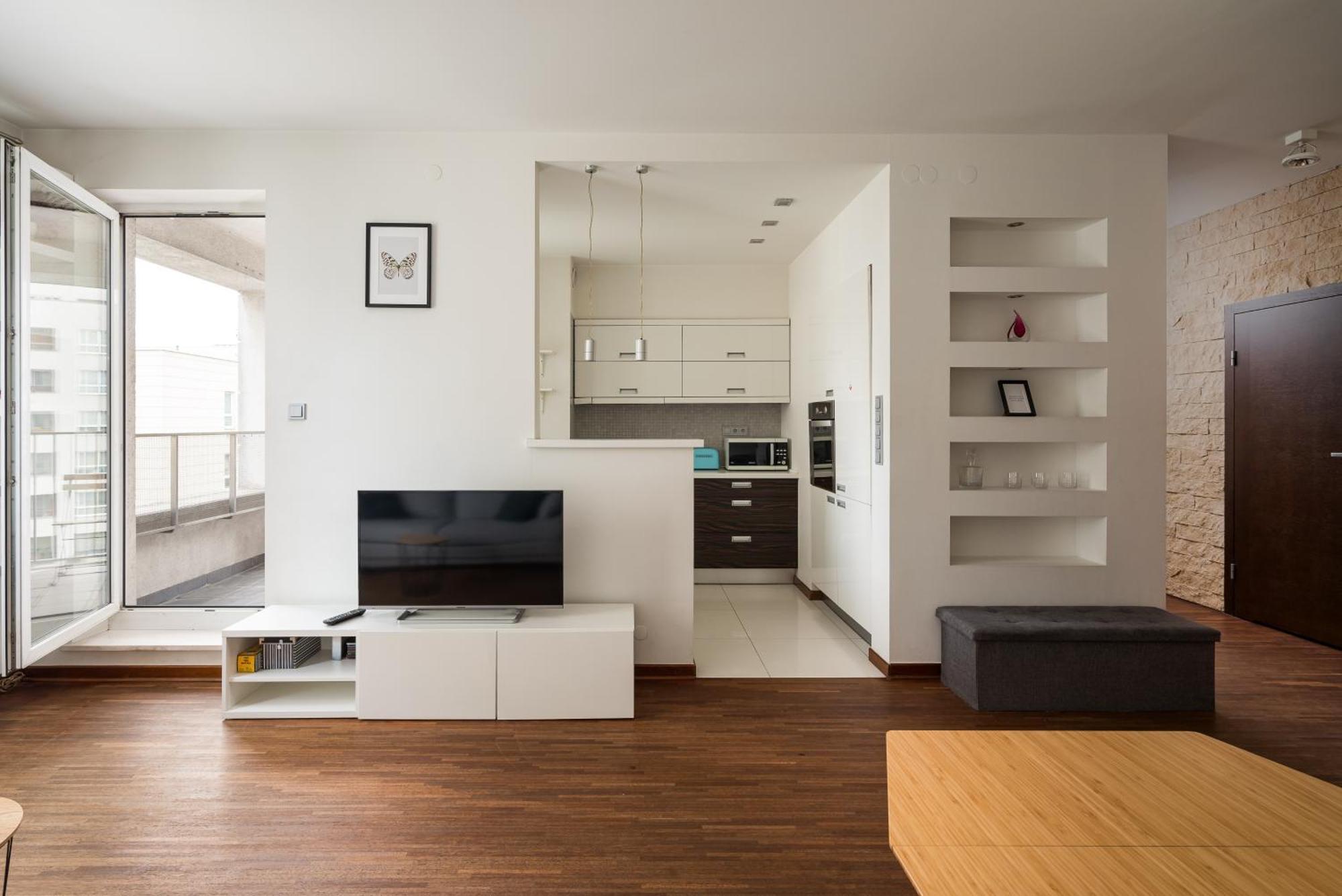 Stawki Pleasant Apartment 华沙 外观 照片